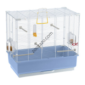 Оборудвана клетка за птици 59 / 33 / 55 cм. - Ferplast - Piano 4